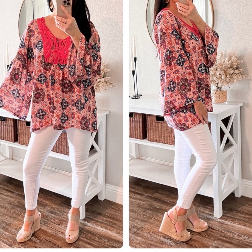 Kokoon $143 Floral Lace Blouse